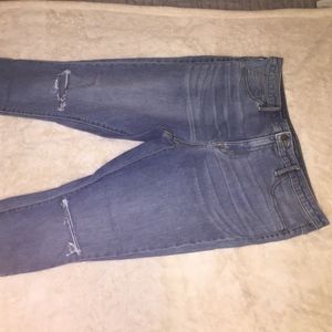 Light Blue High Rise Jeggings